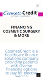 Mobile Screenshot of cosmeticredit.com